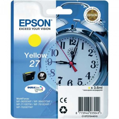Epson C13T27044020 Sarı Orjinal Kartuş - WF-3620
