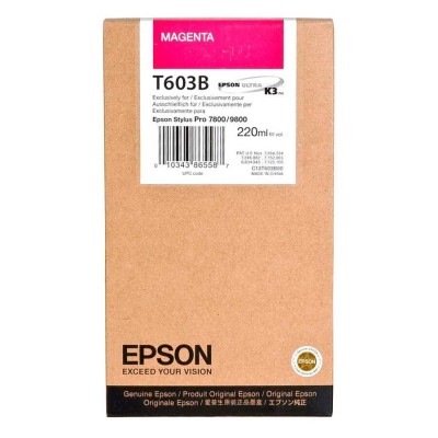 Epson C13T603B00 Kırmızı Orjinal Kartuş - Stylus Pro 7800