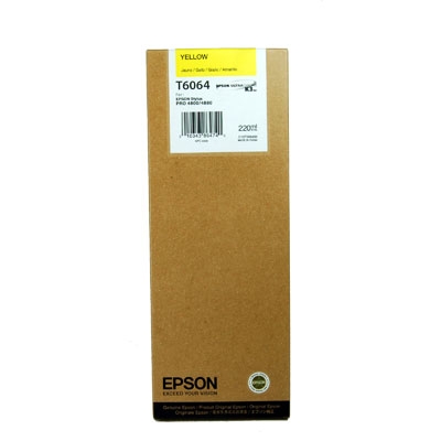 Epson C13T606400 (T6064) Sarı Orjinal Kartuş - Stylus Pro 4800