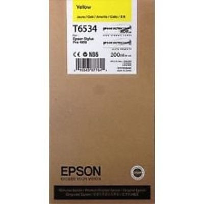 Epson C13T653400 (T6534) Sarı Orjinal Kartuş - Stylus Pro 4900