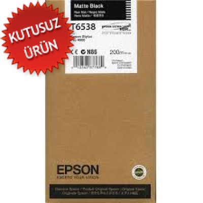 Epson C13T653800 (T6538) Mat Siyah Orjinal Kartuş - Stylus Pro 4900