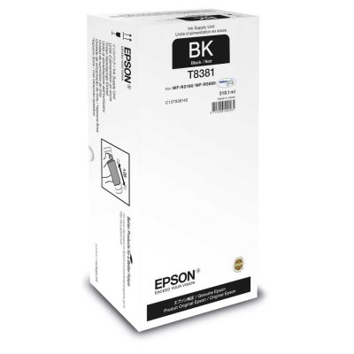 Epson C13T838140 Siyah Orjinal Kartuş - WF-R5690DTWF / WF-R5190DTW