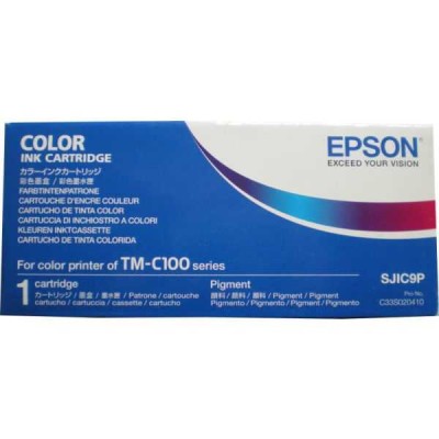 Epson C33S020410 4lü Paket Renkli Orjinal Kartuş - TM-C100