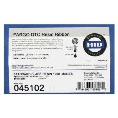 Fargo DTC-1000 Siyah Ribbon / Şerit