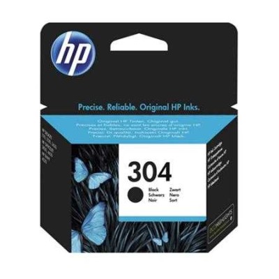 HP 304 Siyah Orjinal Kartuş DeskJet 3720 3730
