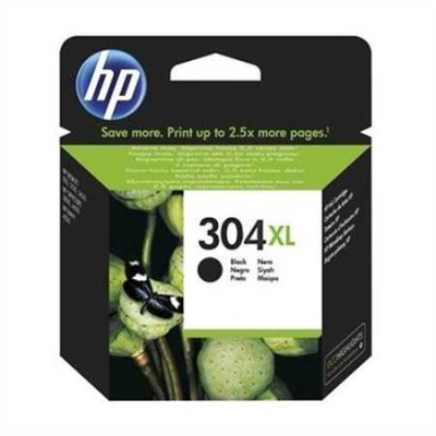 HP 304XL Siyah Orjinal Kartuş Yüksek Kapasite DeskJet 3720 3730