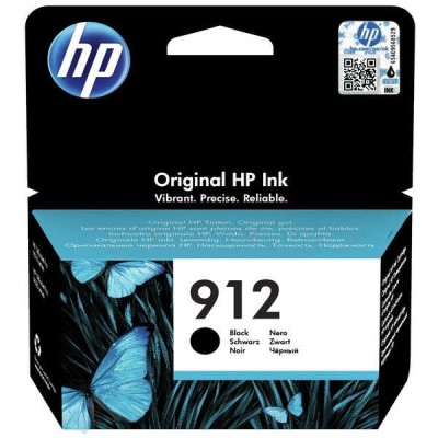 HP 3YL80AE (912) Siyah Orjinal Kartuş - OfficeJet Pro 8012 / 8013