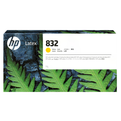 HP 832 4UV78A Sarı Orjinal Lateks Kartuşu