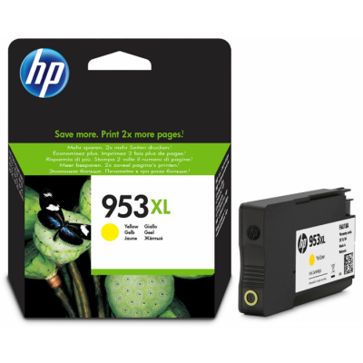 HP 953XL F6U18AE Sarı Orjinal Kartuş Yüksek Kapasite - OfficeJet Pro 7720