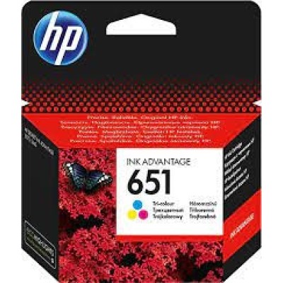 HP C2P11A (651) Renkli Orjinal Kartuş - DeskJet 5645
