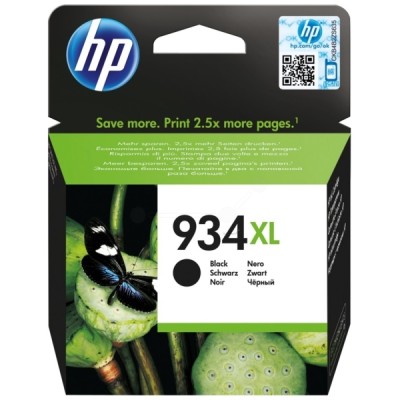 HP C2P23A (934XL) Siyah Orjinal Kartuş Yüksek Kapasite - OfficeJet 6830