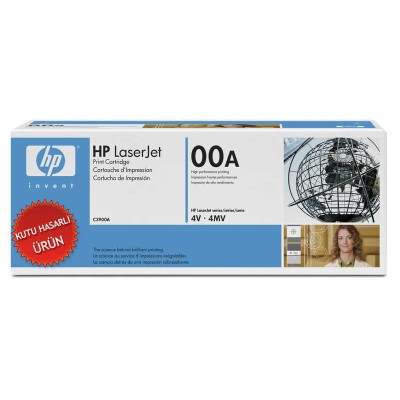 HP C3900A (00A) Siyah Orjinal Toner - HP 4v / 4mv