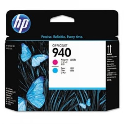 HP C4901A (940) Kırmızı-Mavi Orjinal Kafa Kartuşu - Pro 8000 / 8500