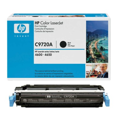 HP C9720A Siyah Orjinal Toner - LaserJet 4600