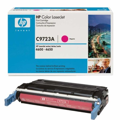 HP C9723A Kırmızı Orjinal Toner - LaserJet 4600