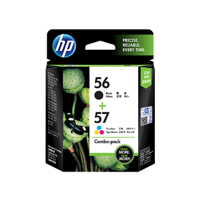 HP CC629AA Siyah ve Renkli 2li Paket Orjinal Kartuş - Deskjet 450