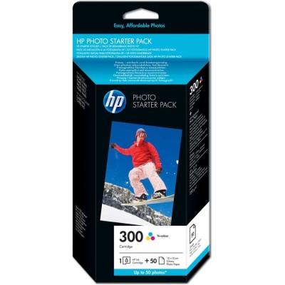HP CG846EE Renkli Kartuş + 50 Adet Fotoğraf Kağıdı