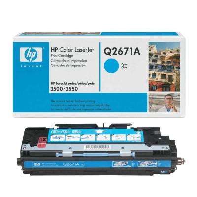 HP Q2671A Mavi Orjinal Toner - LaserJet 3700