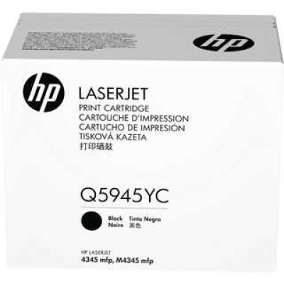 HP Q5945YC (45A) Siyah Orjinal Toner - LaserJet 4345