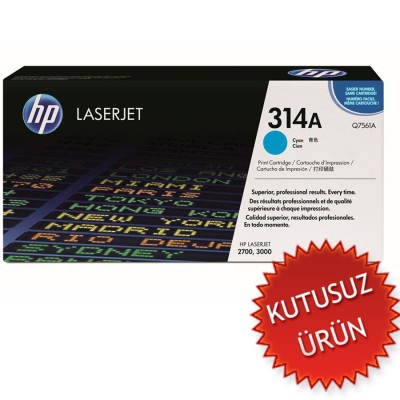 HP Q7561A Mavi Orjinal Toner - LaserJet 2700