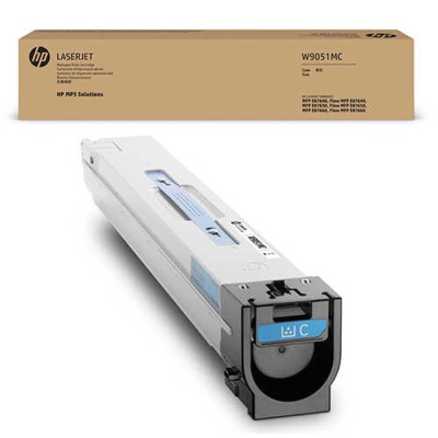 HP W9051MC Mavi Orjinal Toner - Laserjet Managed E87640dn / E87650dn