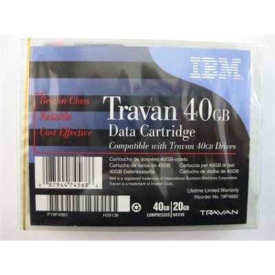 IBM 19P4882 Travan TR-7 NS40, 20Gb/40Gb, 228m Data Kartuş