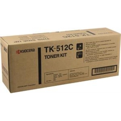 Kyocera TK-512C Mavi Orjinal Toner - FS-C5020N / FS-C5025N