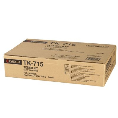 Kyocera TK-715 Siyah Orjinal Toner - KM-3050 / KM-4050