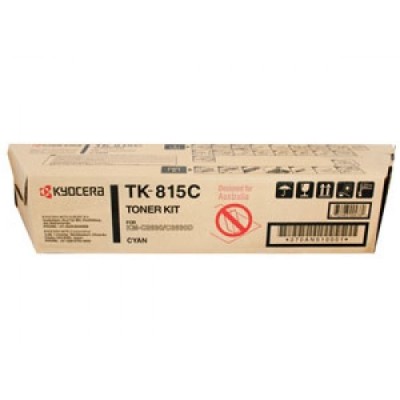 Kyocera TK-815C (370AN510) Mavi Orjinal Toner - KM-C2630 / C2630D