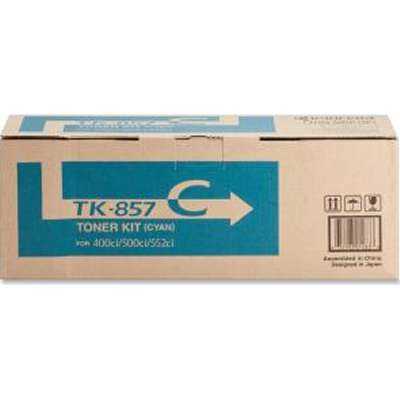 Kyocera TK-857C (1T02H7CUS0) Mavi Orjinal Toner - TasKalfa 400Ci / 500Ci