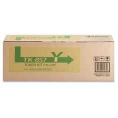 Kyocera TK-857Y (1T02H7AUS0) Sarı Orjinal Toner - TasKalfa 400Ci / 500Ci