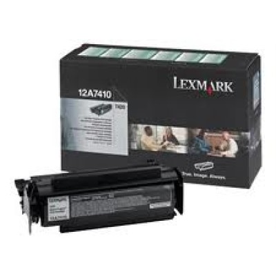 Lexmark 12A7410 Siyah Orjinal Toner - T420