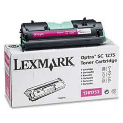 Lexmark 1361753 Kırmızı Orjinal Toner - SC-1275