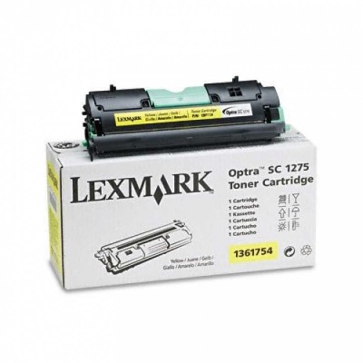 Lexmark 1361754 Sarı Orjinal Toner - SC-1275