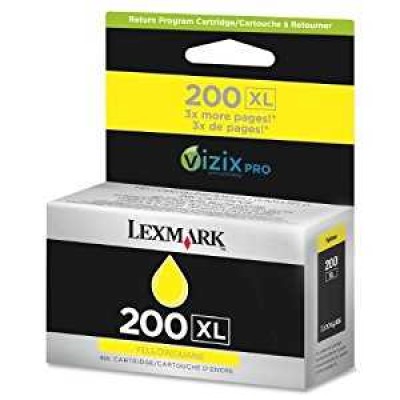 Lexmark 200XL 14L0177 Yüksek Kapasite Sarı Kartuş