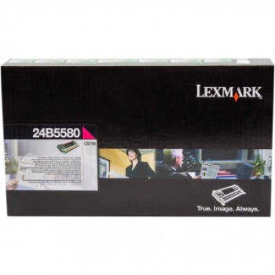 Lexmark 24B5580 Kırmızı Orjinal Toner - CS748 / CS740