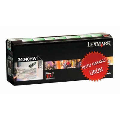 Lexmark 34040HW Siyah Orjinal Toner - E330 / E332