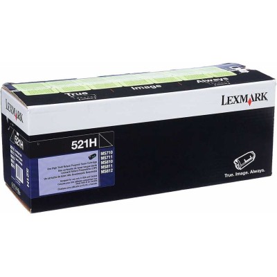 Lexmark 52D1H00 Siyah Orjinal Toner Yüksek Kapasite - MS710 / MS711