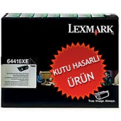 Lexmark 64416XE Orjinal Siyah Toner - T644