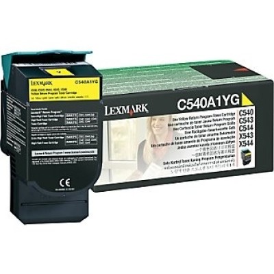 Lexmark C540A1YG Sarı Orjinal Toner - C540 / C543
