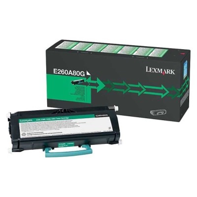 Lexmark E260A80G Siyah Orjinal Toner - E260 / E360