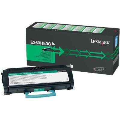 Lexmark E360H80G Siyah Orjinal Toner Yüksek Kapasite - E360d / 460dw