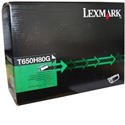 Lexmark T650H80G Siyah Orjinal Toner Yüksek Kapasite - T650 / T652 / T654