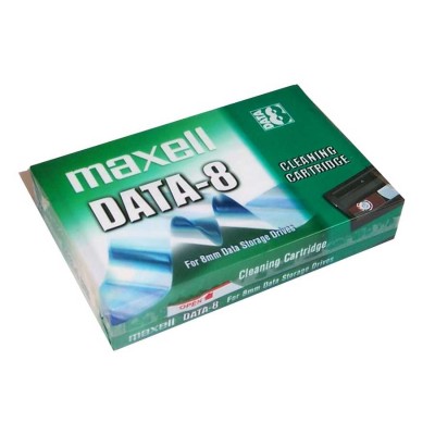 Maxell DATA-8 8mm Temizleme Kartuşu (Cleaning Tape)