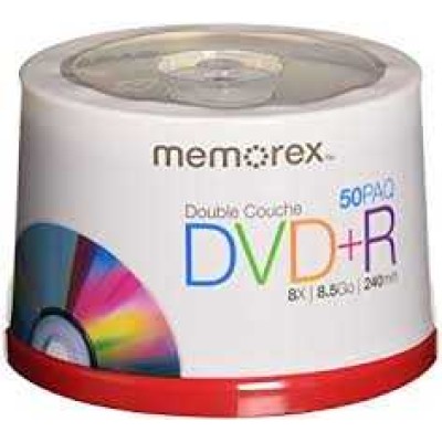 Memorex DVD-R 4.7GB 16X 50'li Paket Cakebox