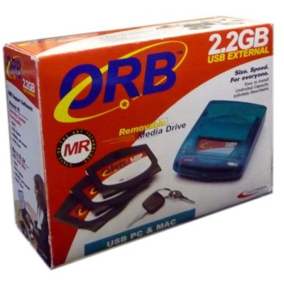 Orb 2.2 GB External Hard Disc Drive Formatted Disk (Harici Harddisk Format Disketi)
