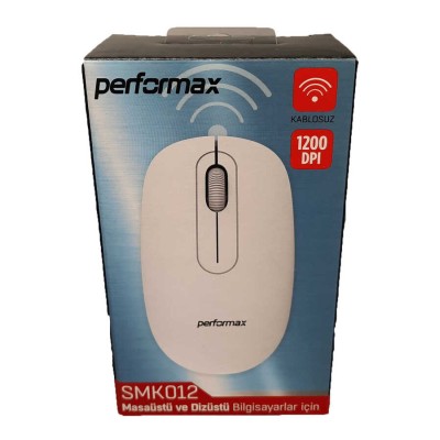 Performax SMK012 Kablosuz Beyaz Optik Mouse
