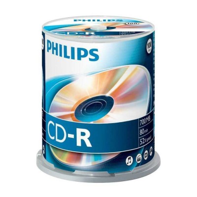 Philips 52X Speed 700 MB CD-R (100'lü Paket)