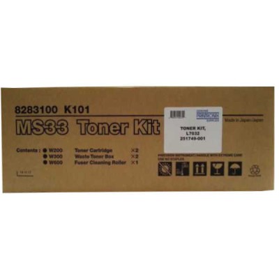 Printronix MS33 8283100 K101 Toner Kit (Toner + Fuser Temizleme Rulosu + Atık Ünitesi)