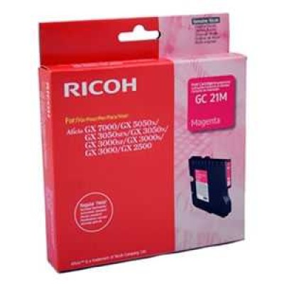 Ricoh GC21M Kırmızı Orjinal Kartuş - GX2500 , GX3050 , GX3000 , GX5050
